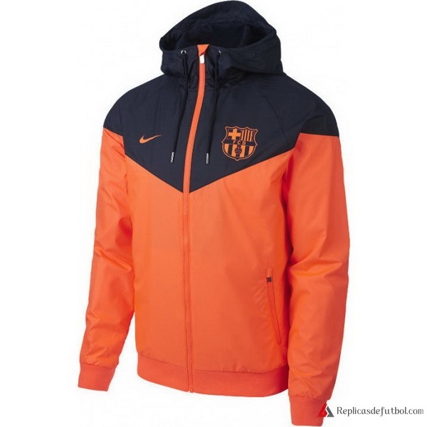 Rompevientos Barcelona 2018-2019 Azul Naranja